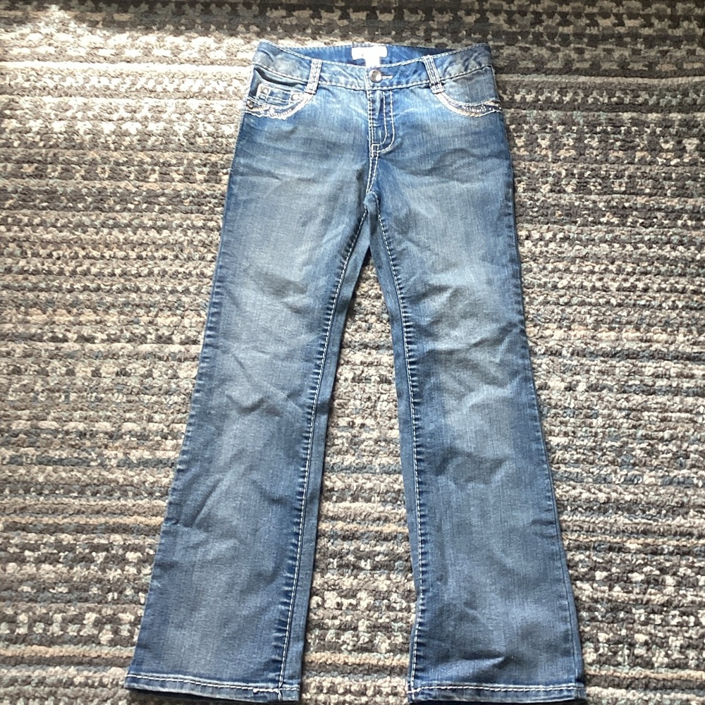 Xhilaration Women's Blue Boot Cut Jeans